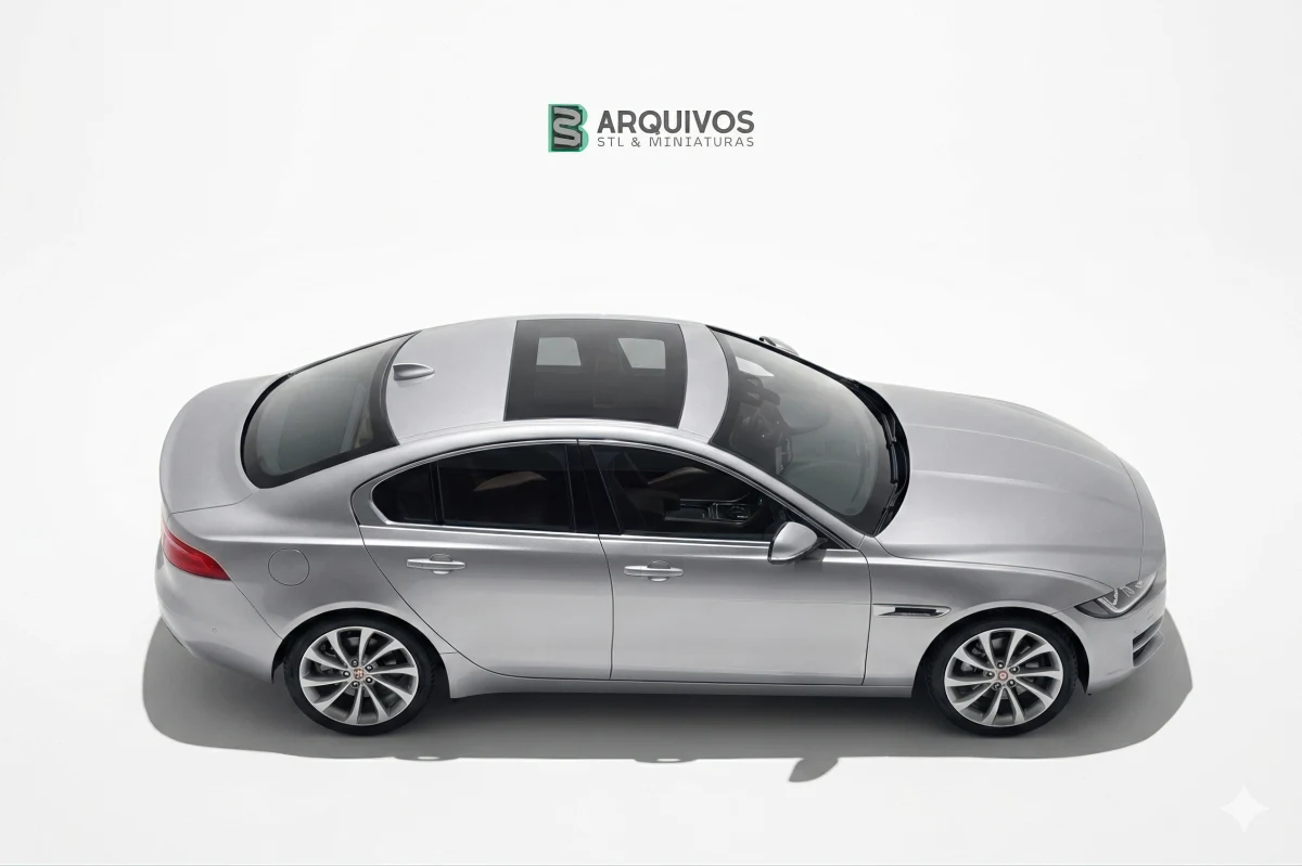 Modelo 3D STL - Jaguar XE 2020 — foto 5